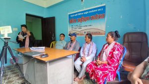 माङसेबुङमा रैथाने बाली संरक्षणका लागि खोज–अध्यन गरेर आलेख तयार गरिने
